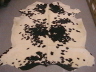 006 Brown and White Cowhide Rug �355